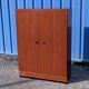 Vintage compact Scandinavian teak cabinet/sideboard, 1960s