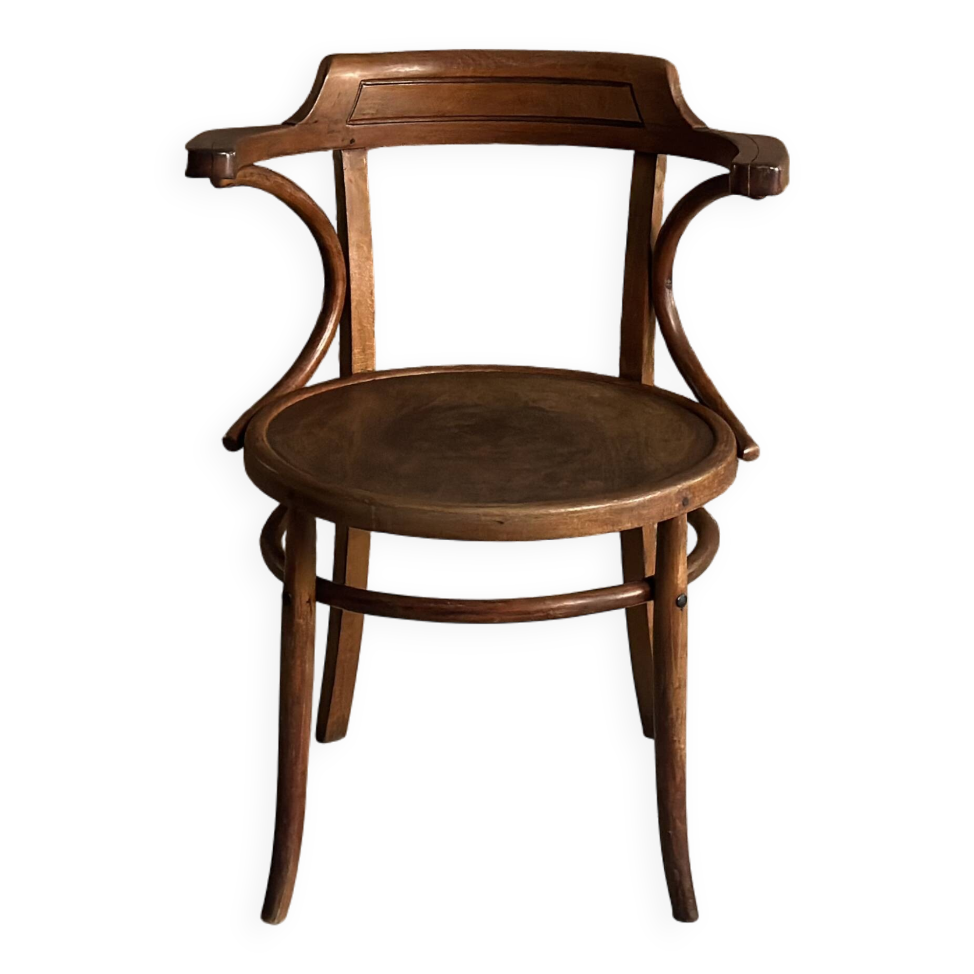Beech armchair J&J Kohn