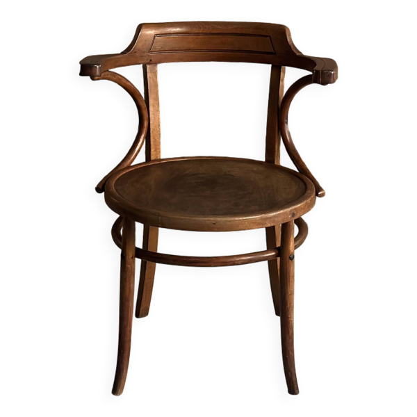 Fauteuil en hêtre J&J Kohn