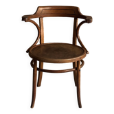 Beech armchair J&J Kohn