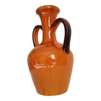Vase amphore en céramique années 70 Lézignan