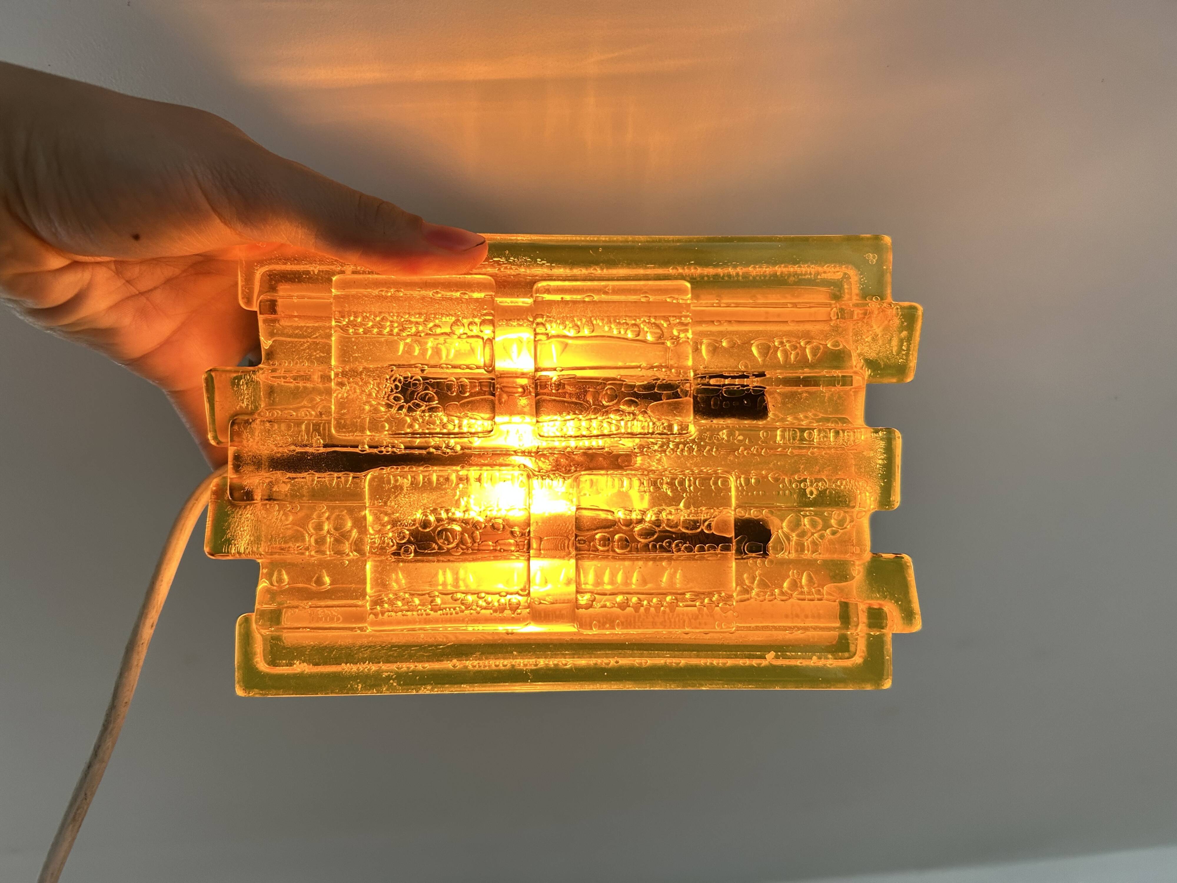 Pair of wall lights by Claus Bolby