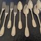 Master Goldsmith: Louis Loyer (1890-1913) - Series of 6 dessert cutlery in solid silver