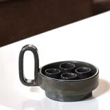 Ceramic candle holder, 60s