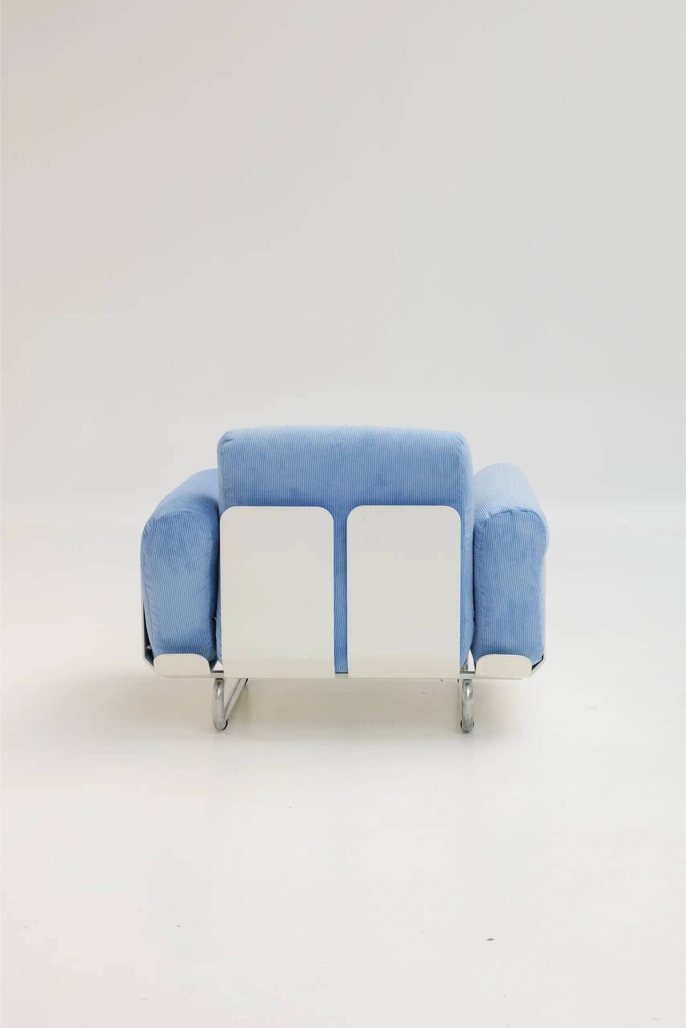 Pair of Senzafine armchairs by Eleonore Peduzzi Riva for Zanotta