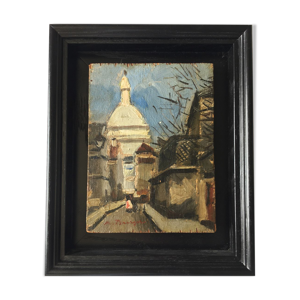 Vue de Montmartre, paris,