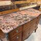 Transitional Louis XV / Louis XVI style chest of drawers