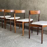 4 Danish rosewood chairs by Rosengren Hansen, 1960s
