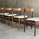 4 chaises danoises en palissandre par Rosengren Hansen, 1960s