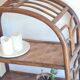 Vintage rattan library from the 70s