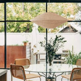 Woven rattan suspension