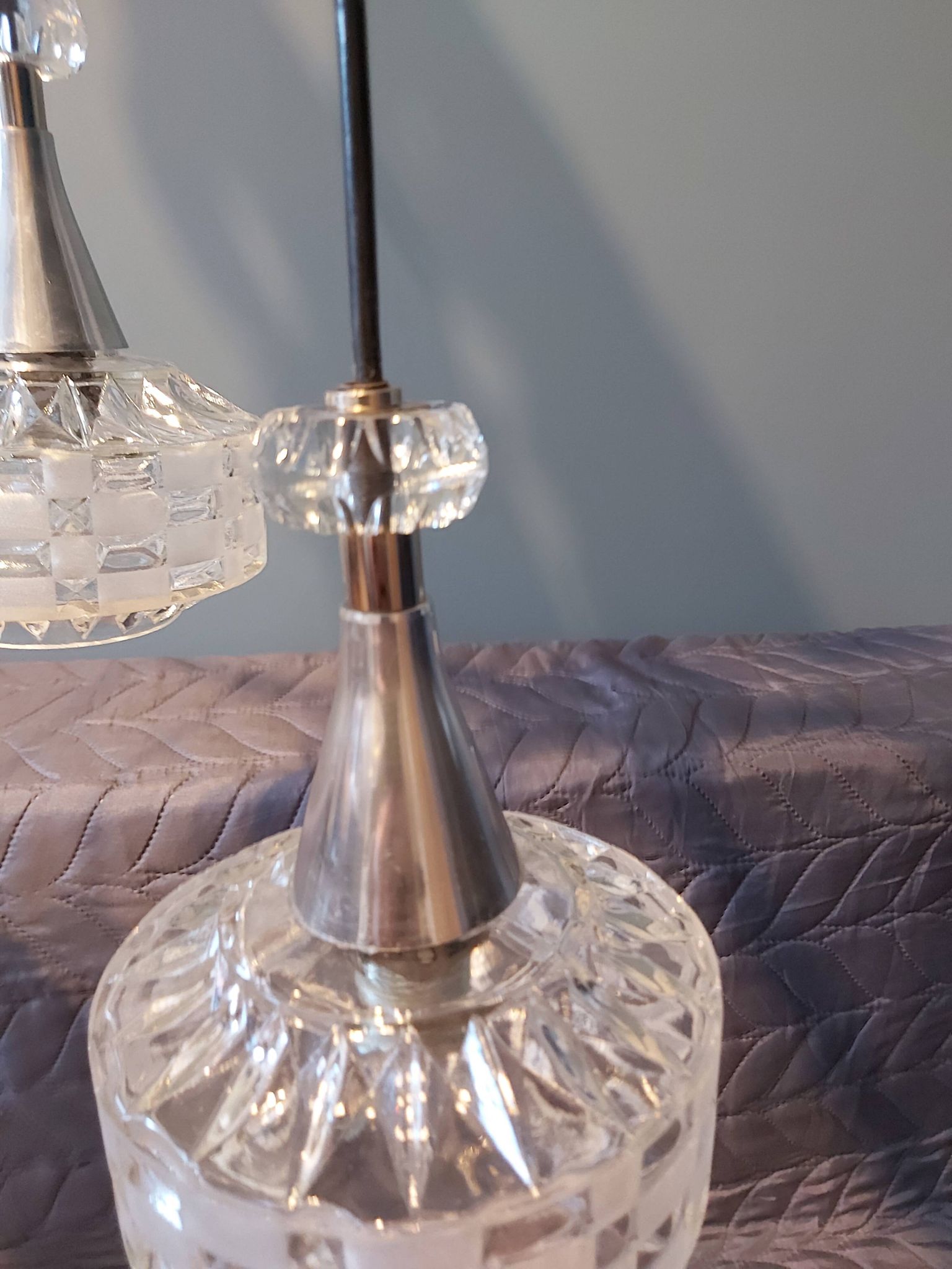 Lustre cascade, années 1970.