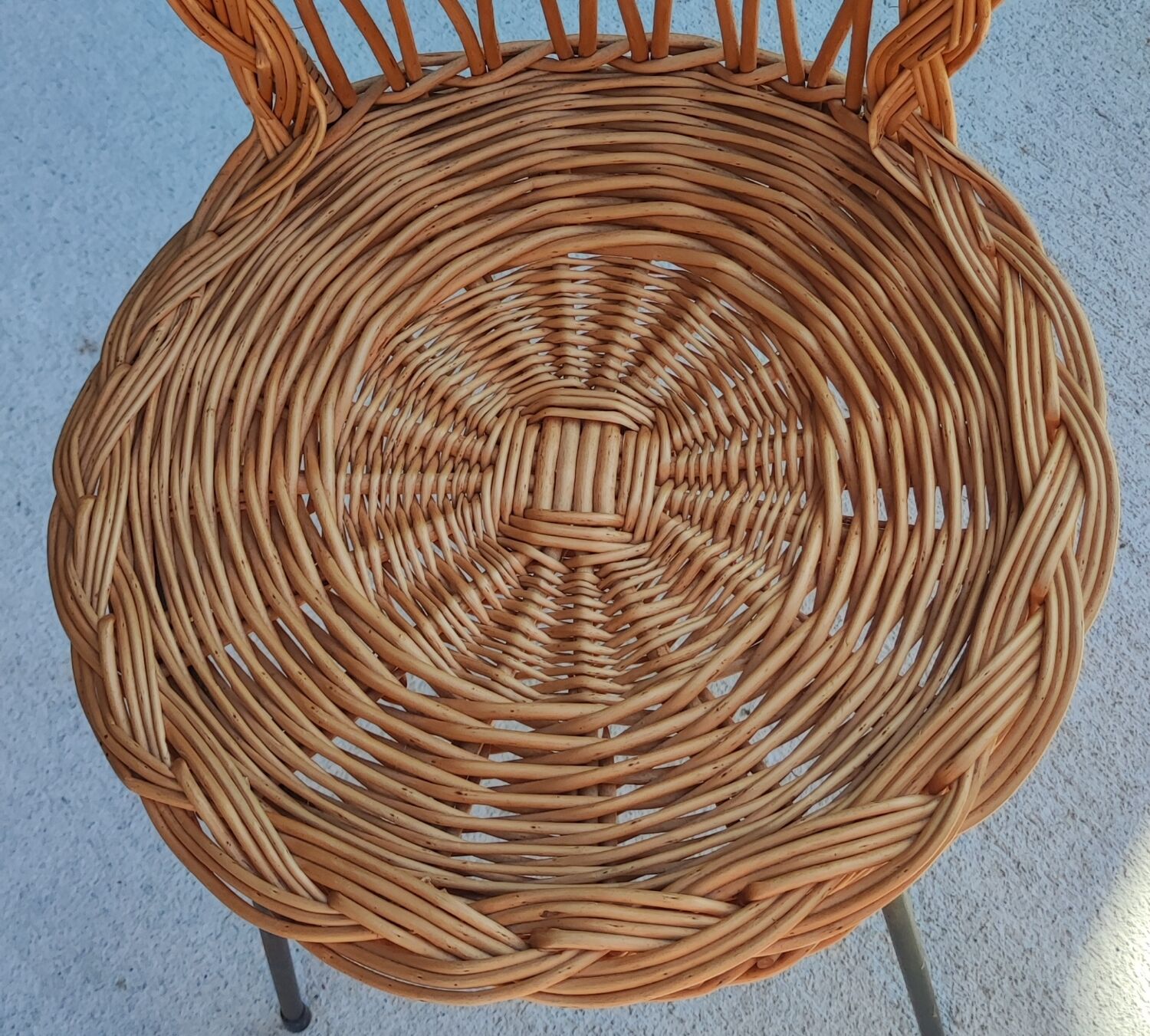 Vintage rattan chair