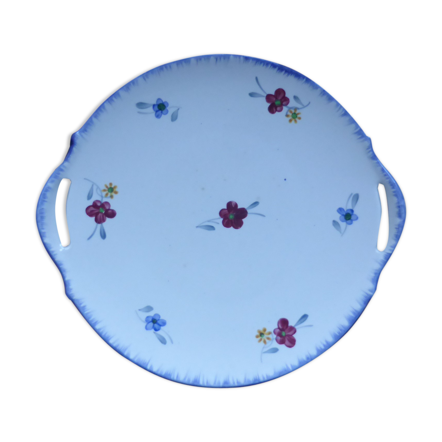 pie dish / cake Digoin Sarreguemines Mary Lou