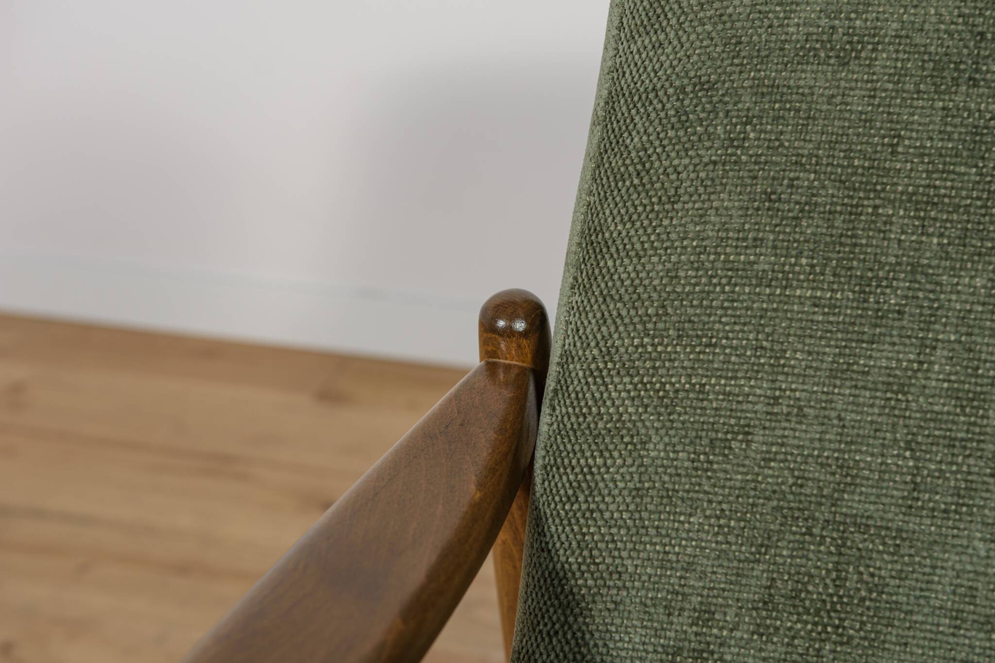 Mid-Century GFM-64 Armchairs by Edmund Homa for Gościcińskie Furniture Factory, Poland, Set of 2