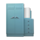asymmetrical convenient cabinet mint