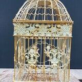 Cage à oiseaux carrée en métal