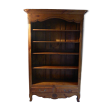 Solid cherry bookcase