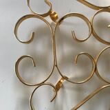 Under vintage brass plated