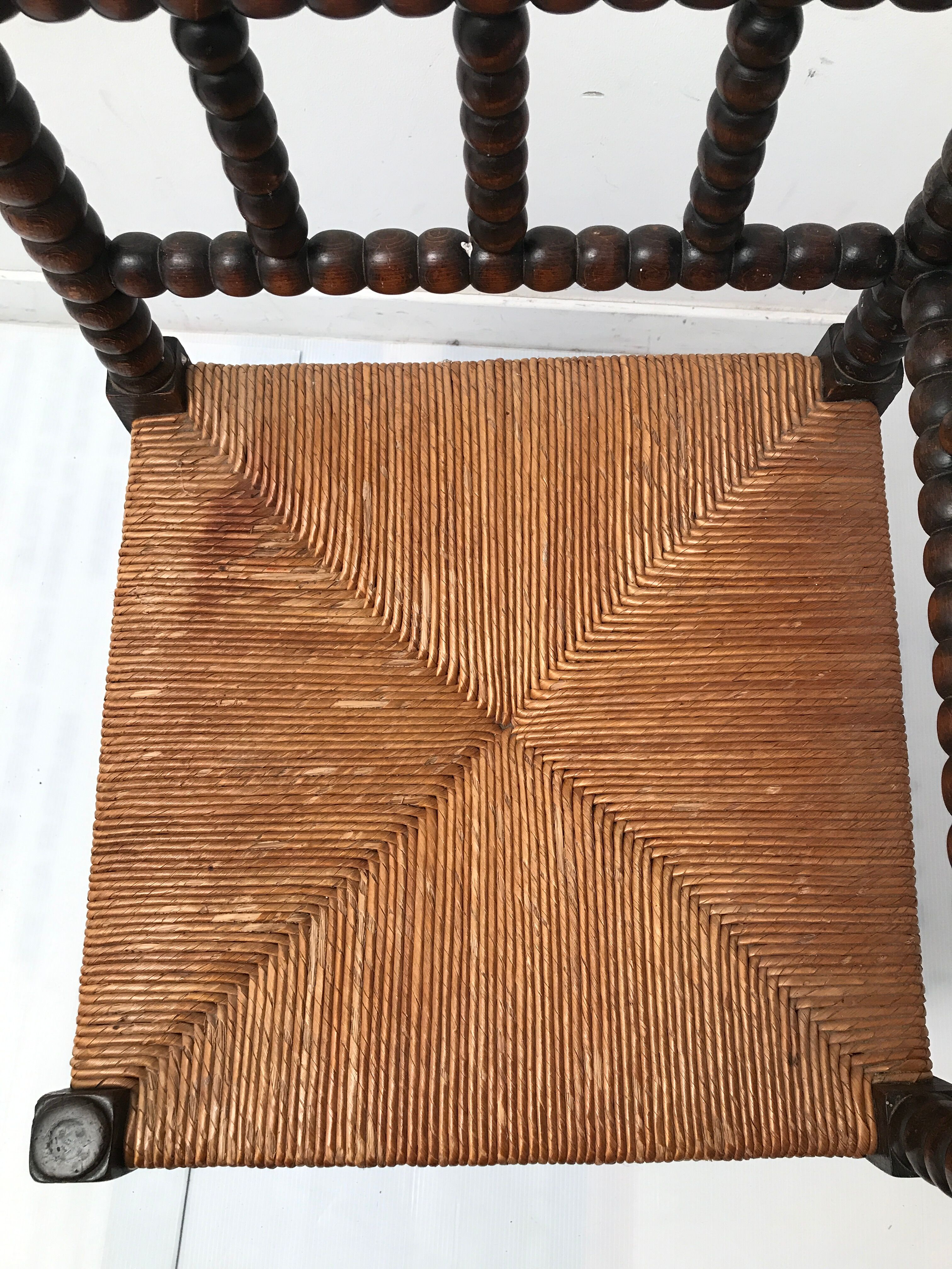 Fauteuil d'angle ancien
