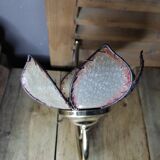 Wall lamp lampshade mother-of-pearl flower petal skin unique support