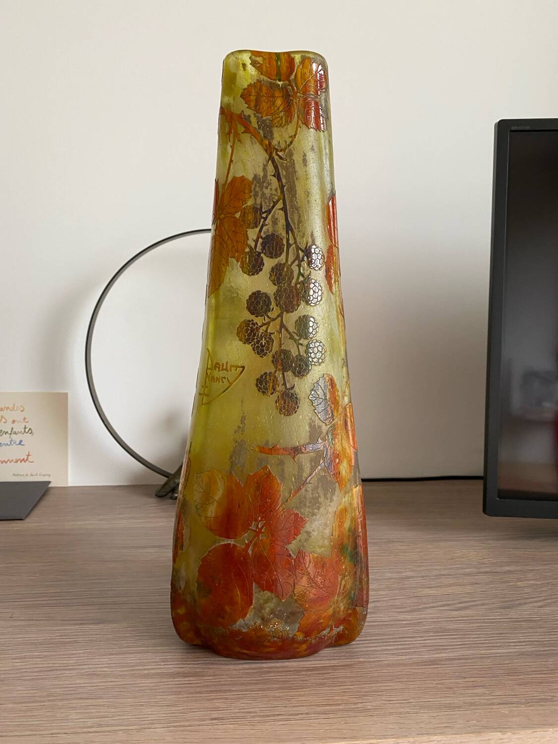 Daum Nancy Vase