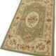 Handmade European Vintage Aubusson Kilim 71 cm x 143 cm