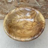 Antique Vintage Turned Wood Centerpiece Cup