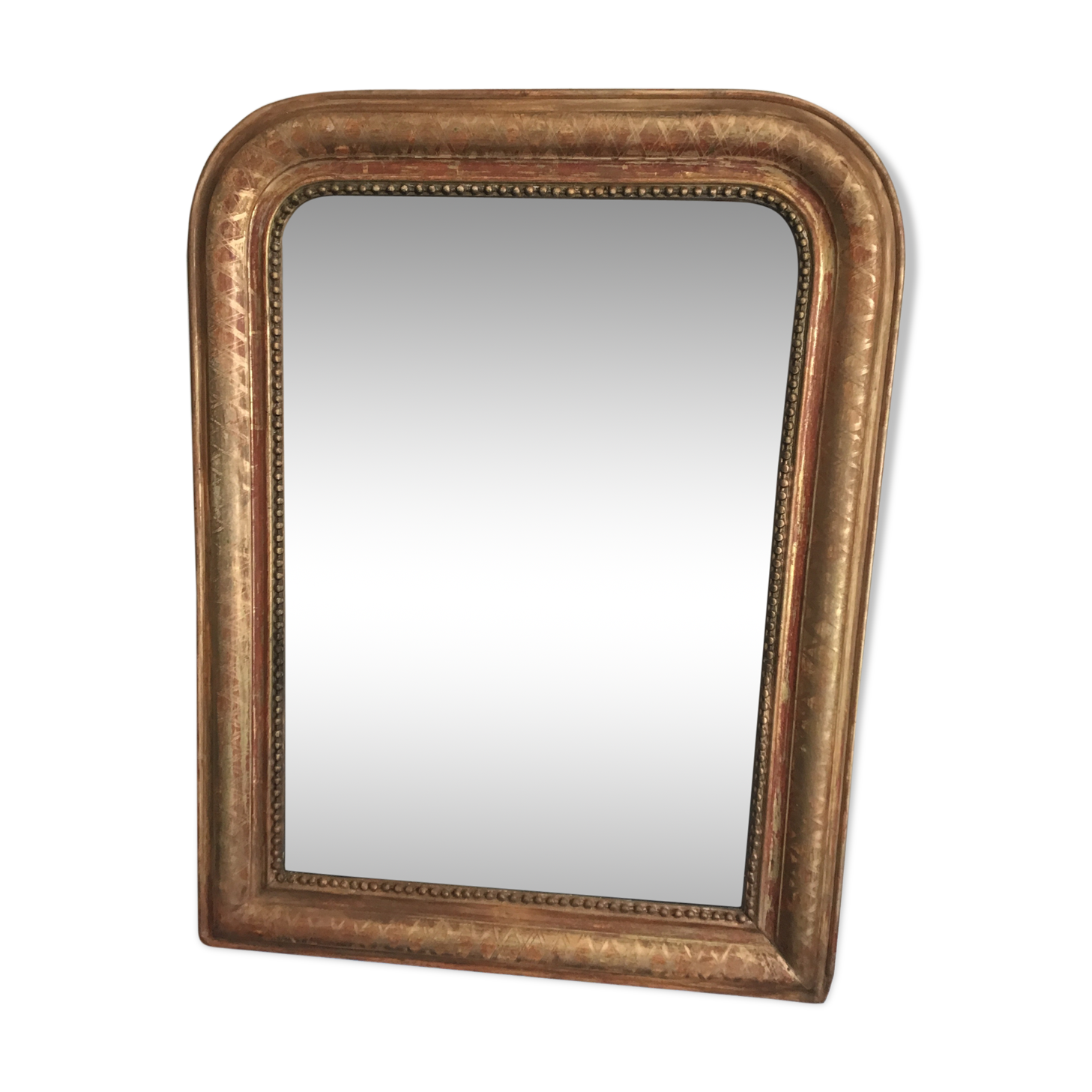 Miroir Louis Philippe 77x 58 doré