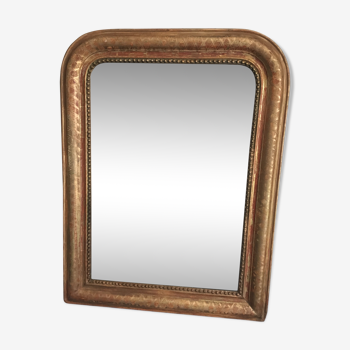 Miroir Louis Philippe 77x 58 doré