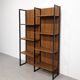 Meurop modular shelf wall unit from the 60s/70s.