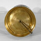 Porcelain lamp of china and brass – early twentieth century