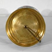 Porcelain lamp of china and brass – early twentieth century