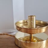 Opal glass table lamp
