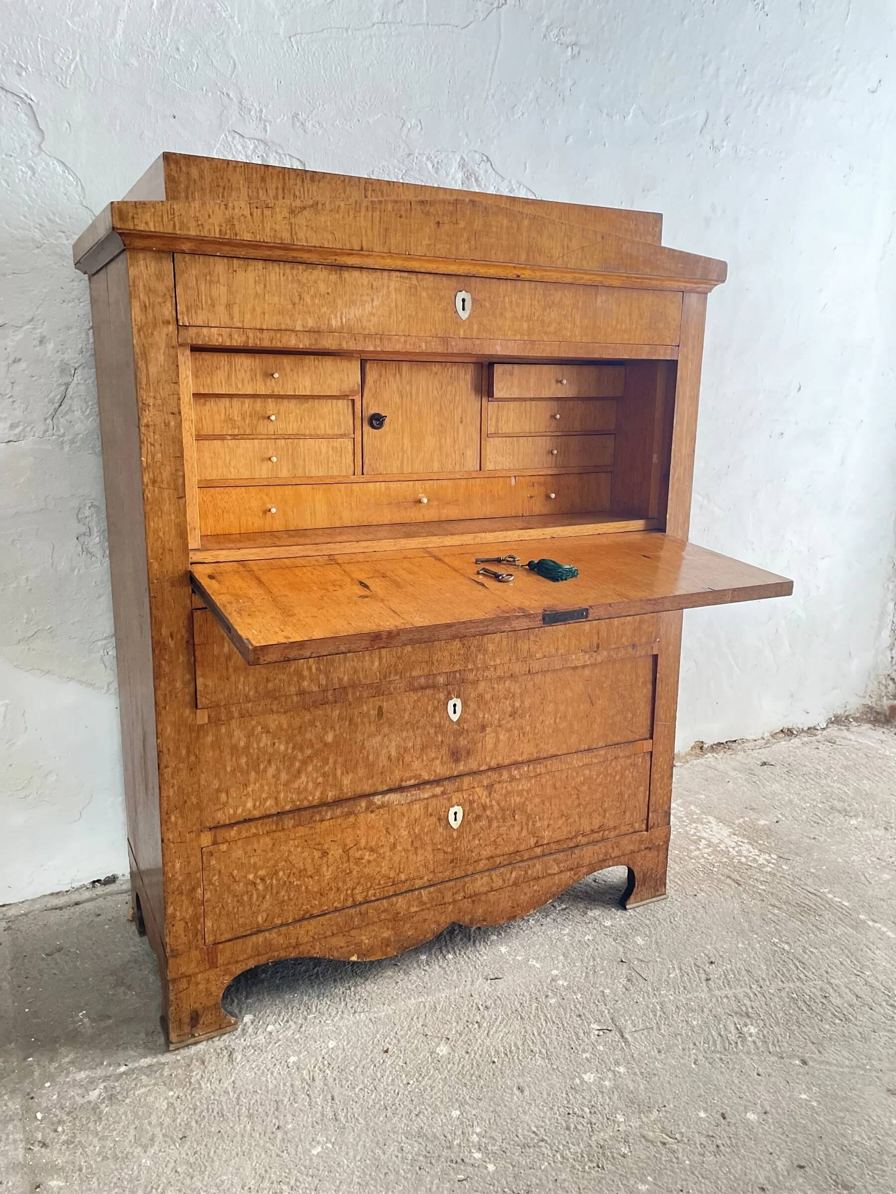 Swedish Biedermeier secretary, circa 1830–1845