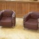 Paire de fauteuils dans le goût de Le Corbusier 1970’s