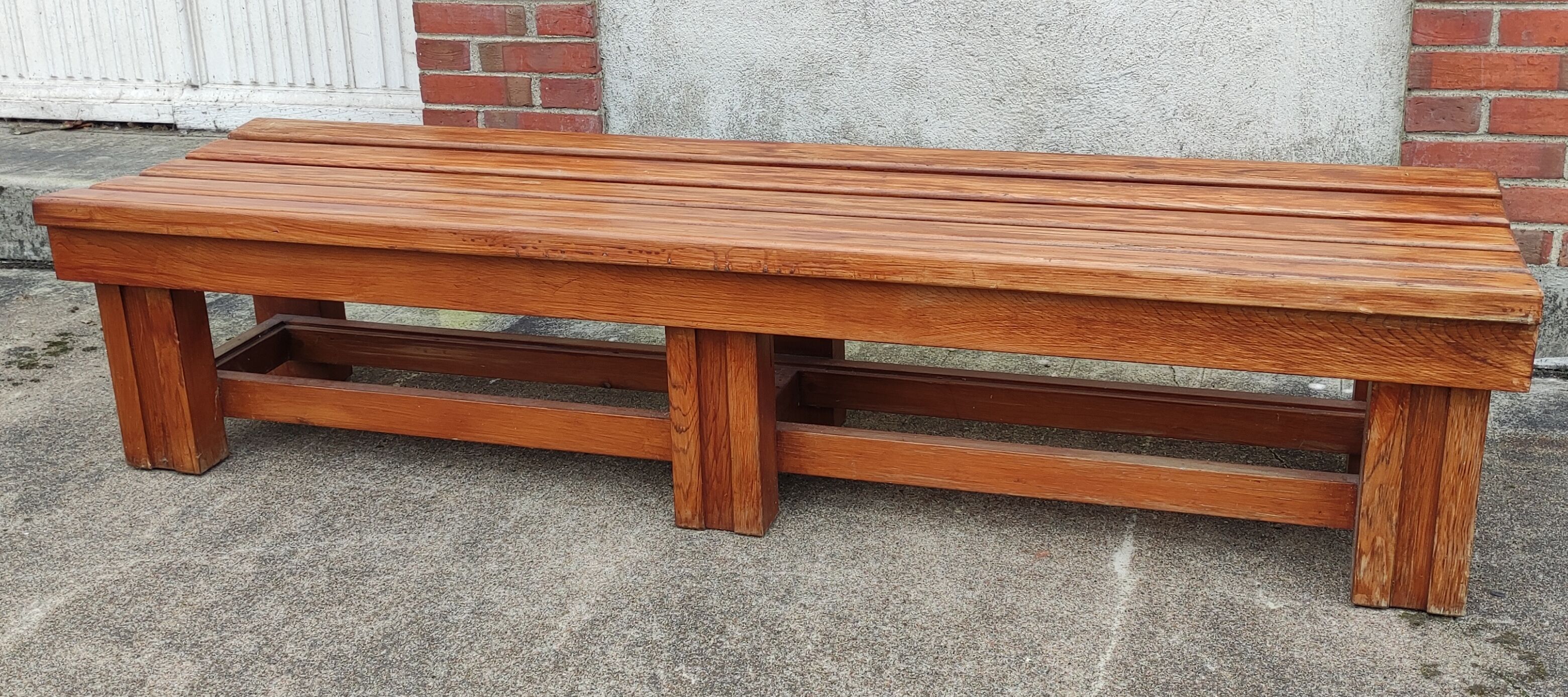Large vintage/design bench from the 20th century