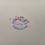 Deep dish Creil and Montereau