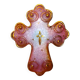 1990s Atelier P. Bonhomme Limoges Enamel Cross - Handcrafted
