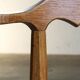 Ensemble vintage de 6 chaises de salle à manger en chêne massif de design danois des années 60, style Kjærnulf.