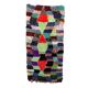 Tapis Marocain Boucherouite coloré - 90 x 187 cm