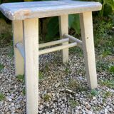 Small vintage wooden stool