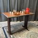 Small vintage bistro table – antique coffee table