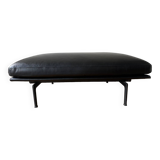 Pouf cuir noir muuto outline