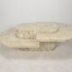 Magnussen Ponte Mactan Stone Coffee Table, 1980s