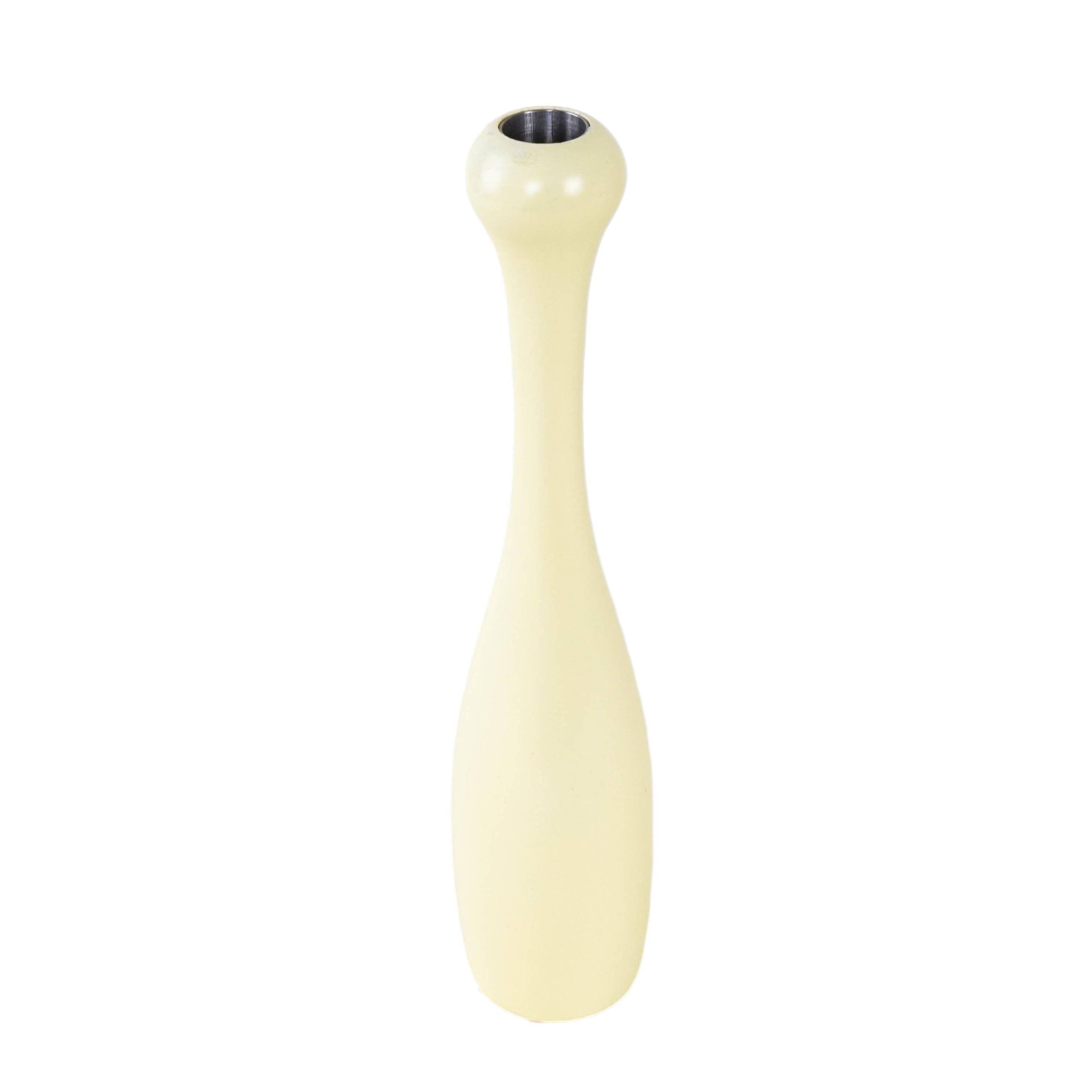 Pastel-colored candlestick, Danish design, 1970s, made in Denmark