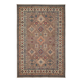 Tapis Oushak en laine noué à la main, 182 cm x 271 cm