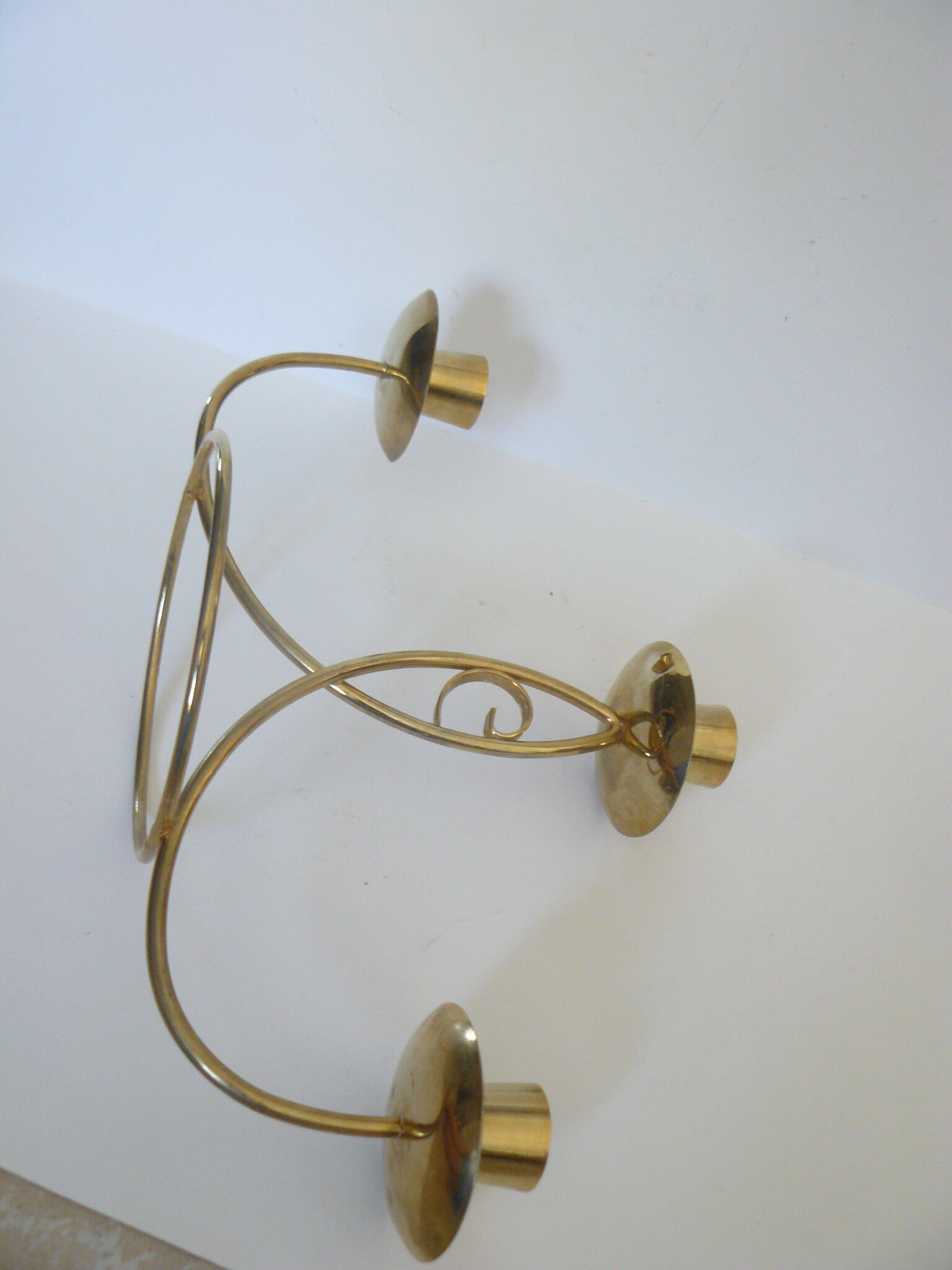 Brass candlestick