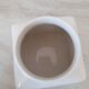 Ceramic storage pot with blue flower pattern Tauntun Vale / England