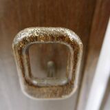 Mid Century Modern wood wall coat rack - 2 available